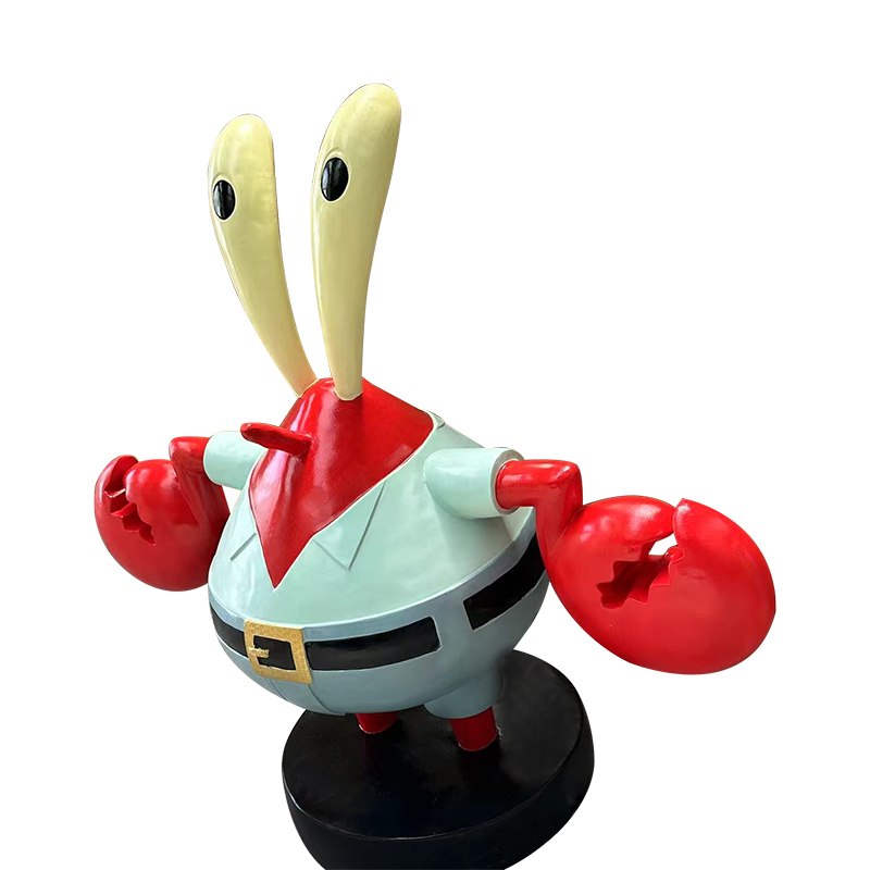 Statue de M. Krabs