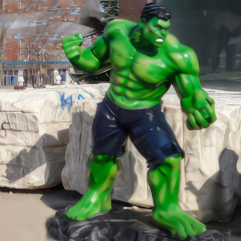 Statue de Hulk