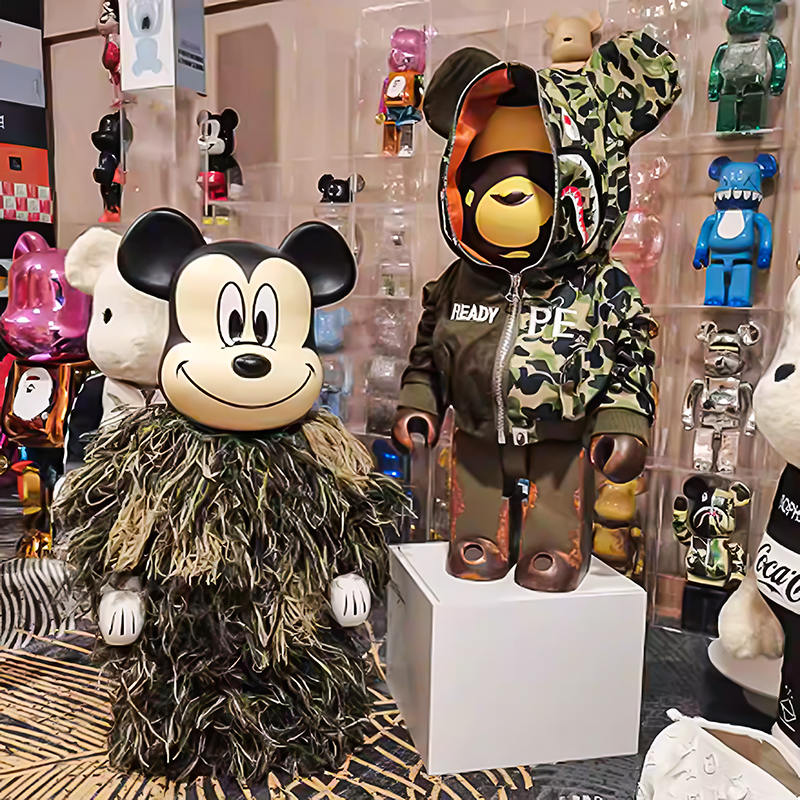 DIY Jouet En Vinyle De Kaw Bearbricks 1000%