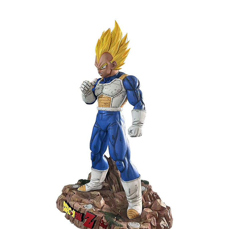 Statue de Dragon Ball en résine de fibre de verre 1:1, taille réelle personnalisée, statue de Goku, Sculpture d'anime WuKong