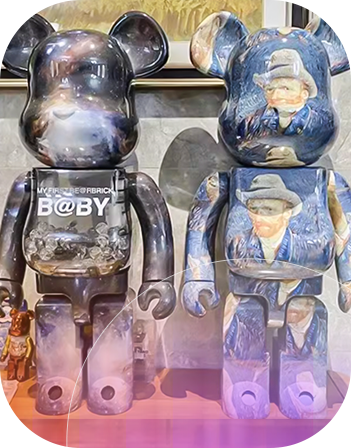 Implémentation de couleur et de texture des sculptures d'art en résine Statues: la combinaison parfaite de l'art et de la technologie